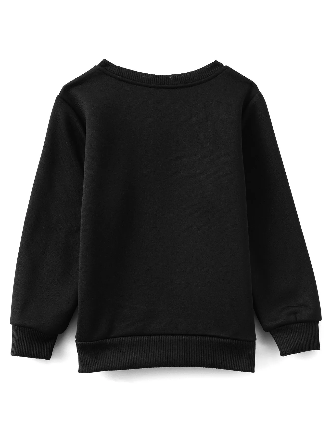 1pc Festive Christmas Crew Neck Sweatshirt for, Casual Polyester Long Sleeve Top with Slight Stretch, Regular Fit Knit Fabric with Santa Hat Print, Holiday Graphic Pullover for