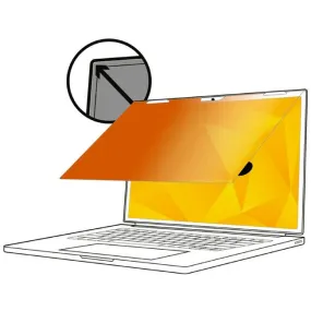3M Gold Privacy Filter for Apple MacBook Pro 16 2021 with COMPLY Flip Attach, 16:10, GFNAP011 Gold, Glossy