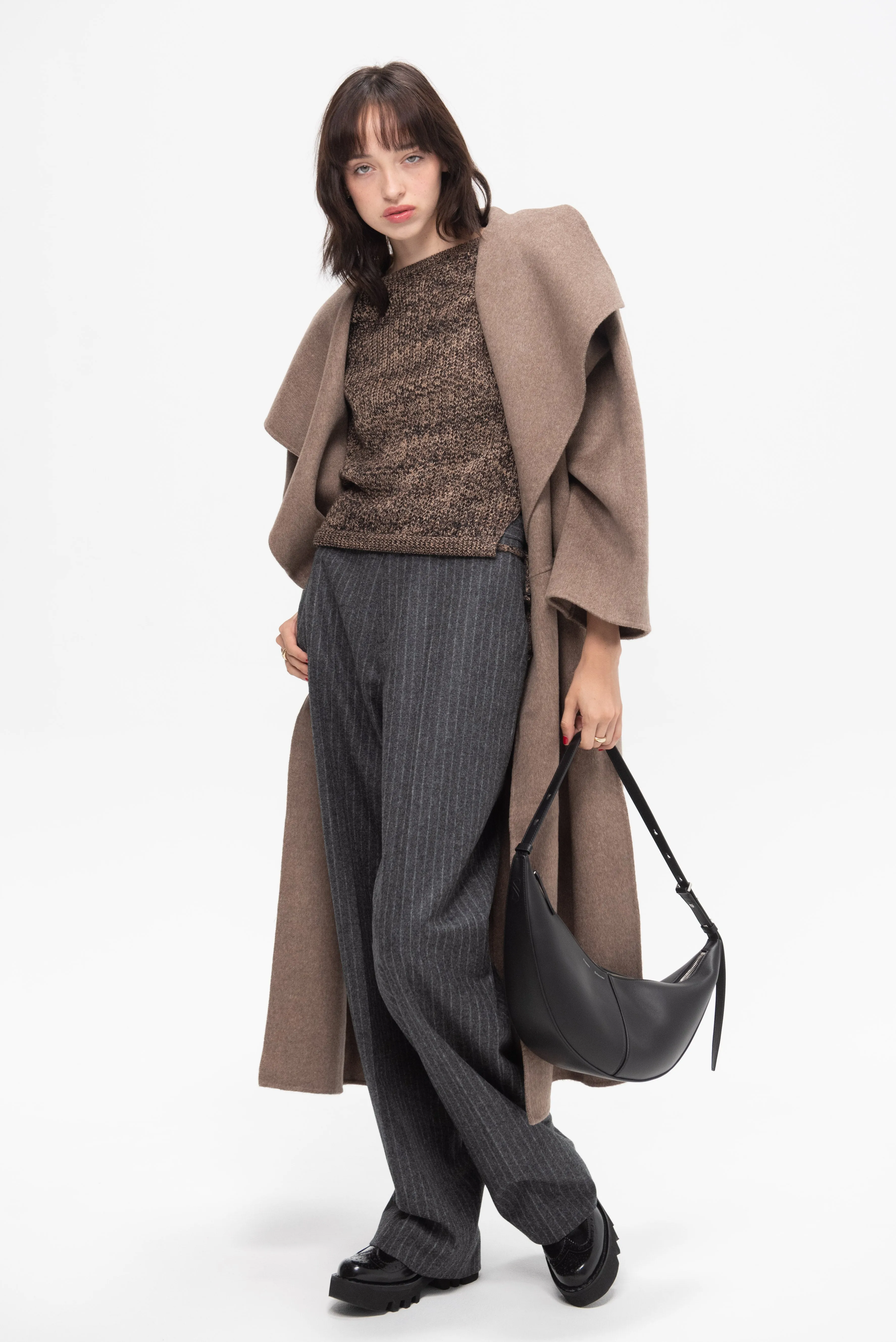 Adjustable Sweater, Bark