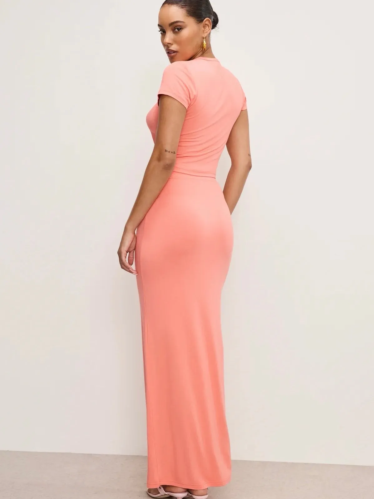 Bella Stretch Jersey Maxi Skirt