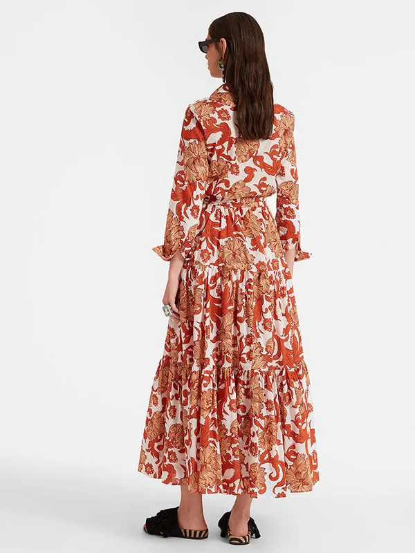 Bellini Dress in Reef White