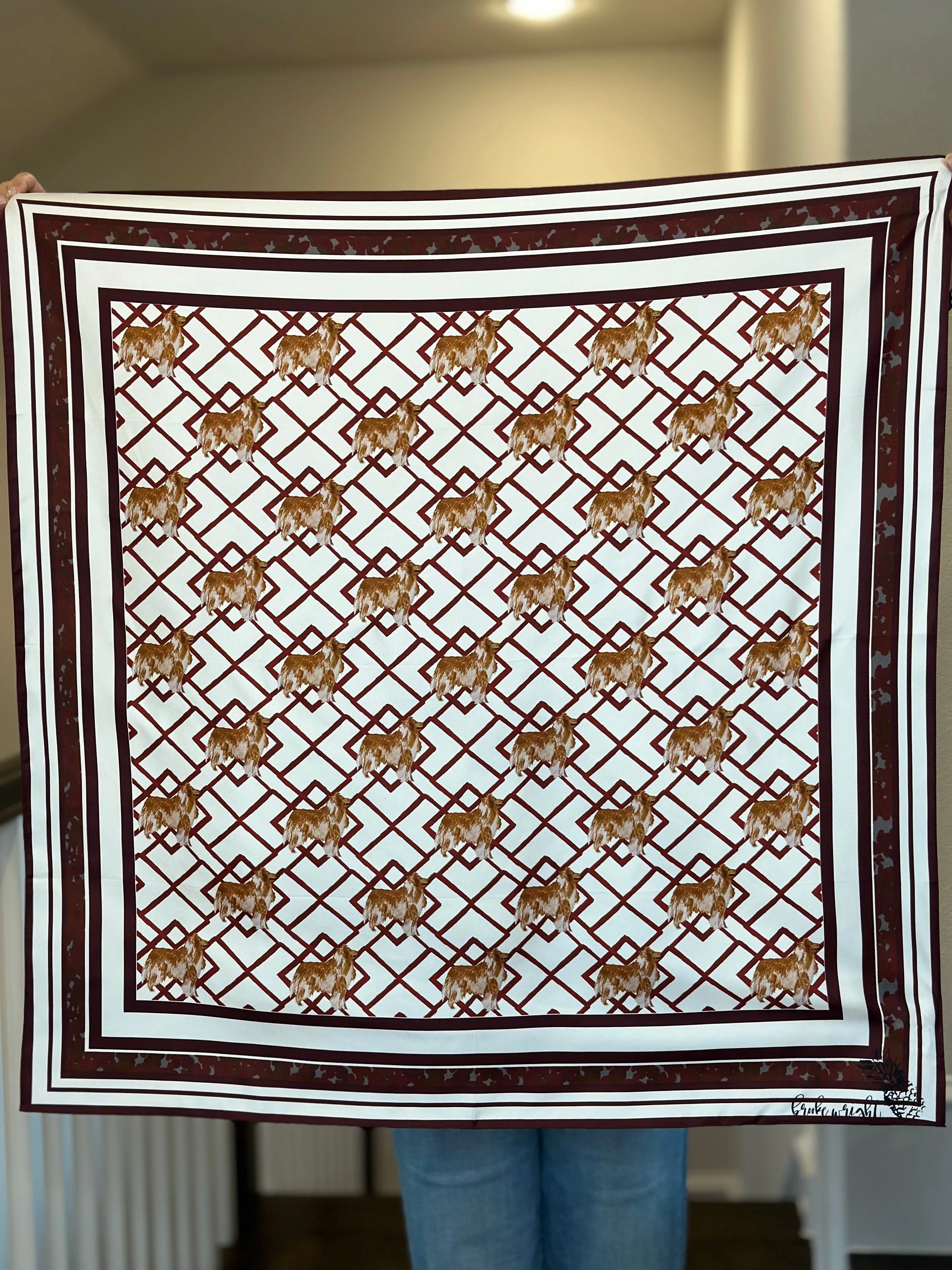 Brooke Wright Collie Scarf