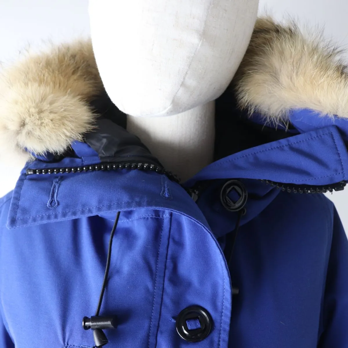 Canada Goose Charlotte Parka Jacket Blue