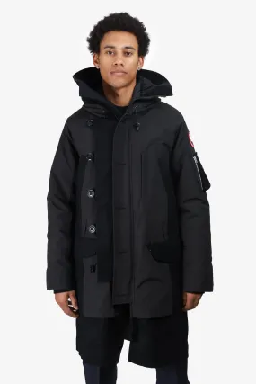 Canada Goose X Sacai Black Parka Size M Mens