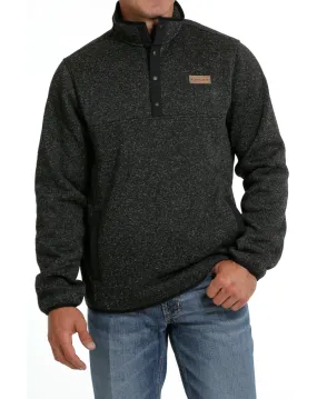 Cinch Men's Heather Charcoal Pullover Sweater MWK1534004