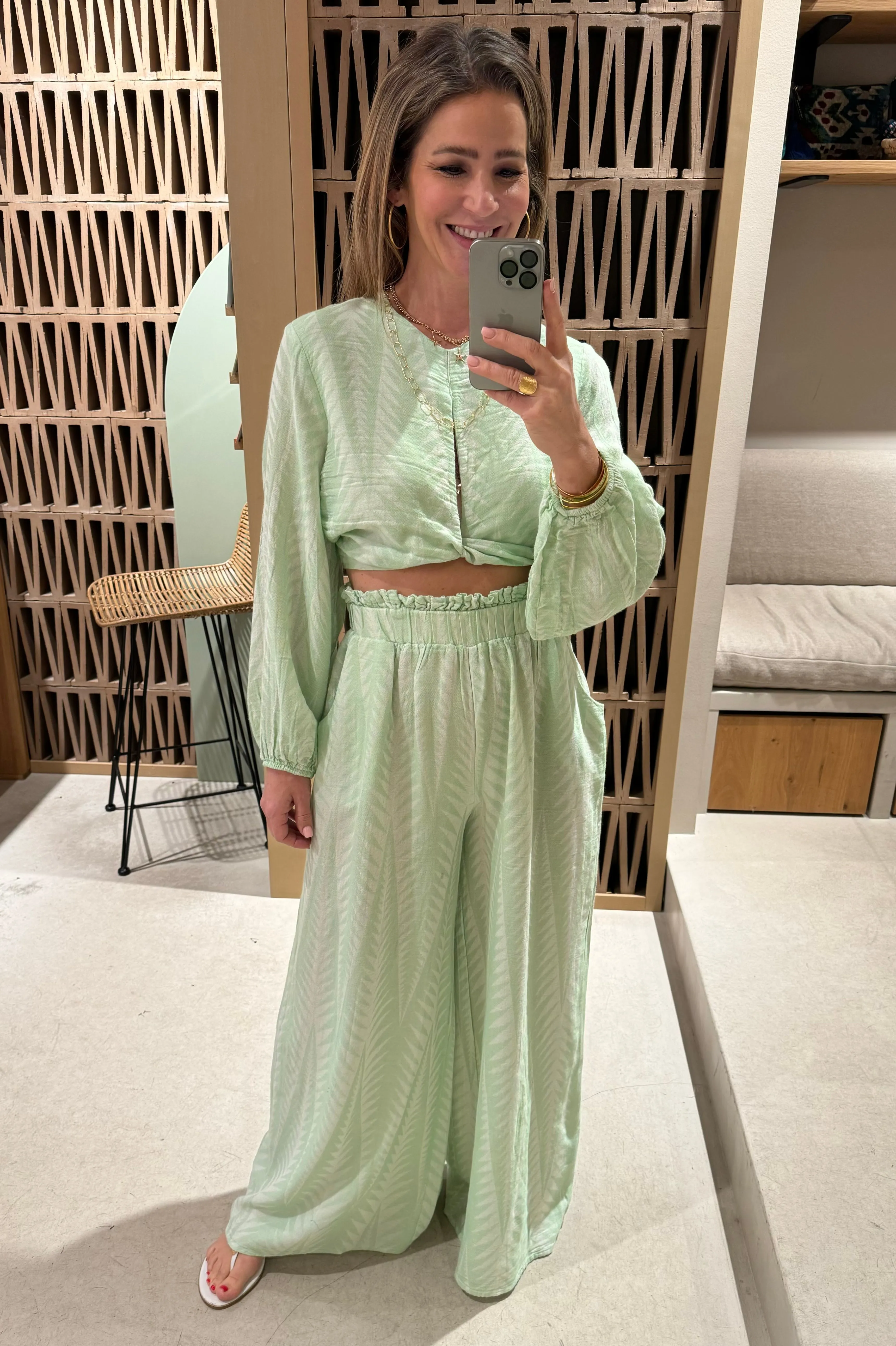CROPPED TOP "FINIKAS"
