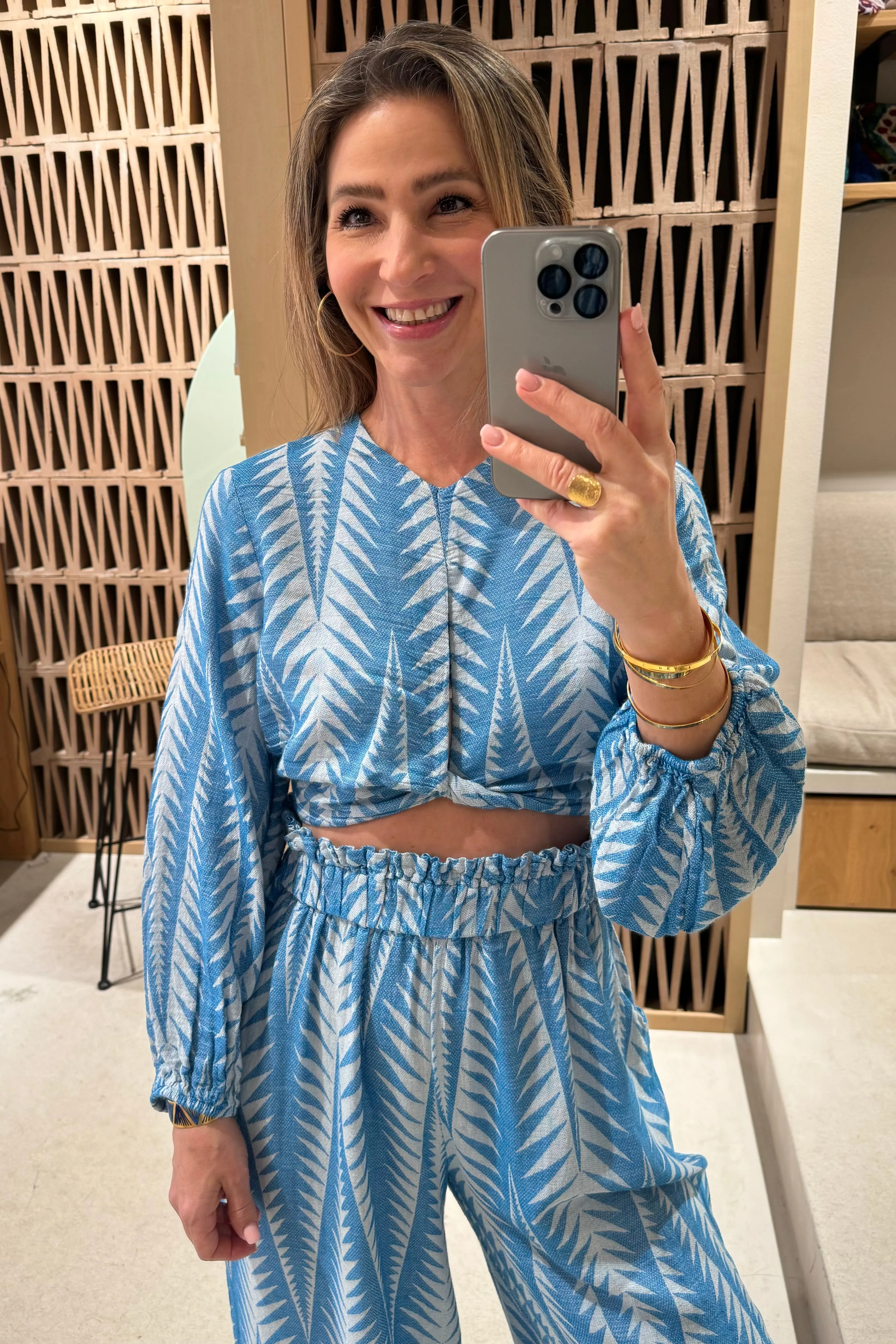 CROPPED TOP "FINIKAS"