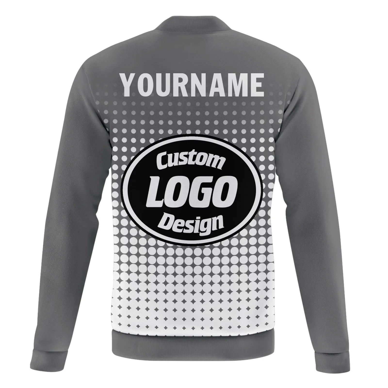 Custom Jacket Bomber Full-Snap Varsity Letterman Personalized Jacket PR092-D020346-9
