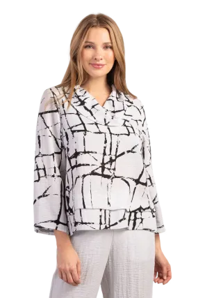 Drape Collar Pullover