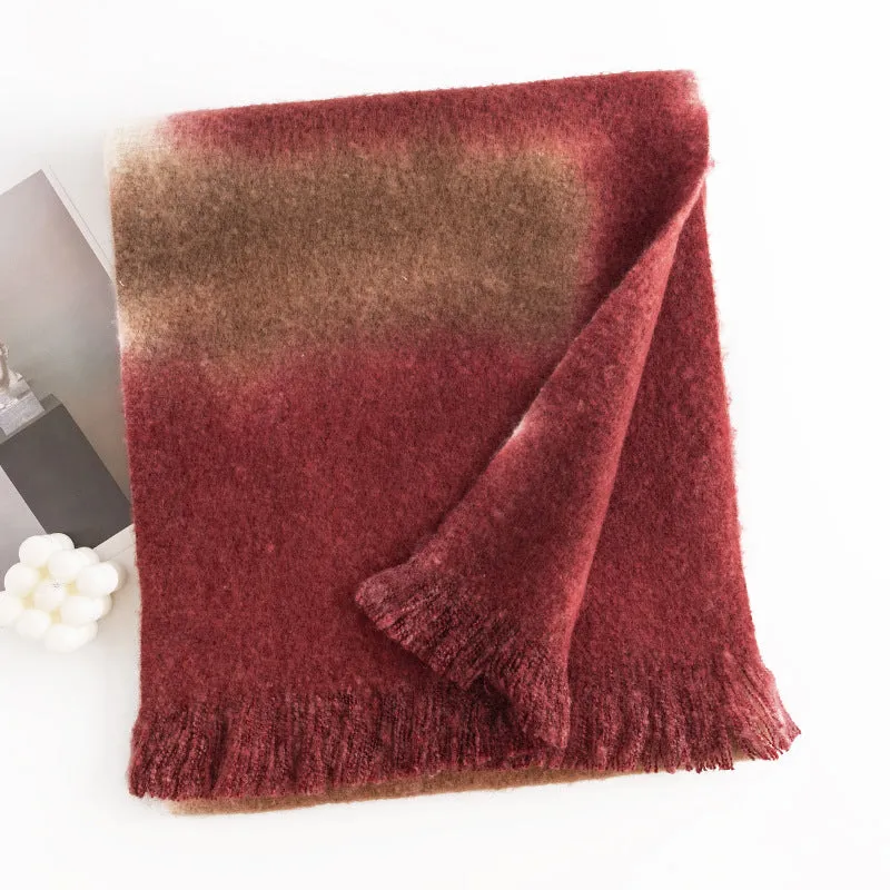FH23-5437 thick winter scarf