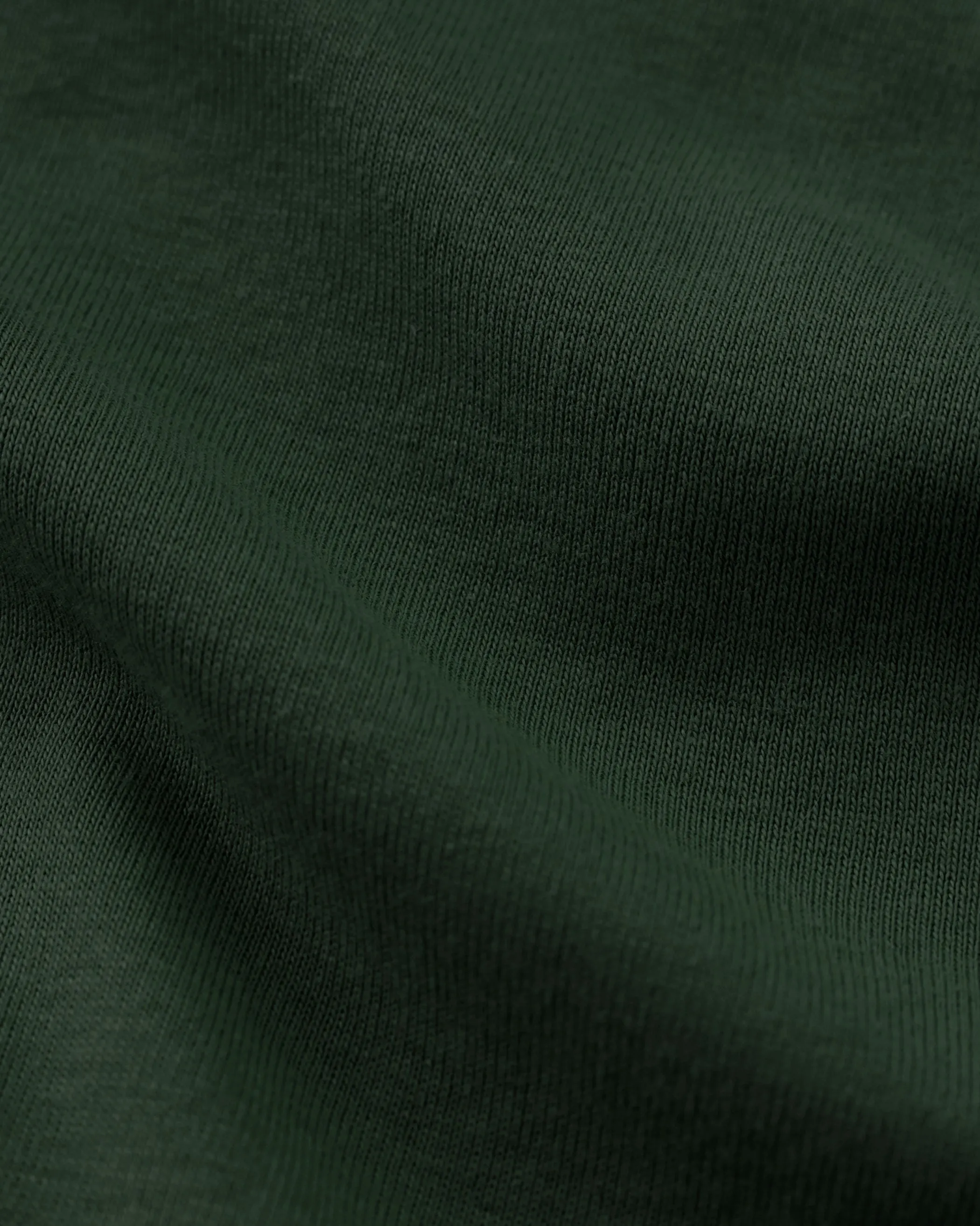 Fine Ribbed Long Sleeve Dress Forest
