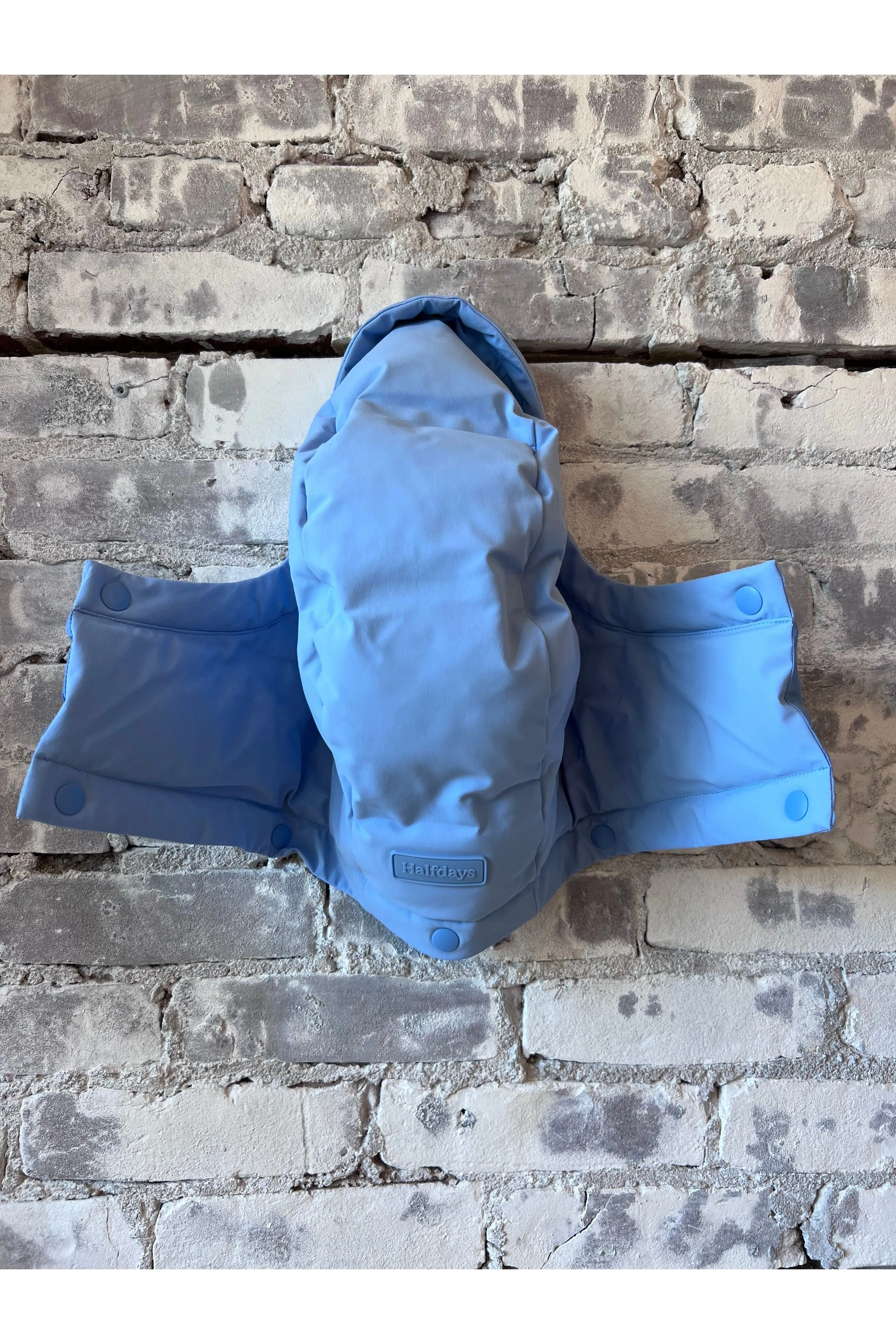 Georgie Puffer Jacket - Forget Me Not