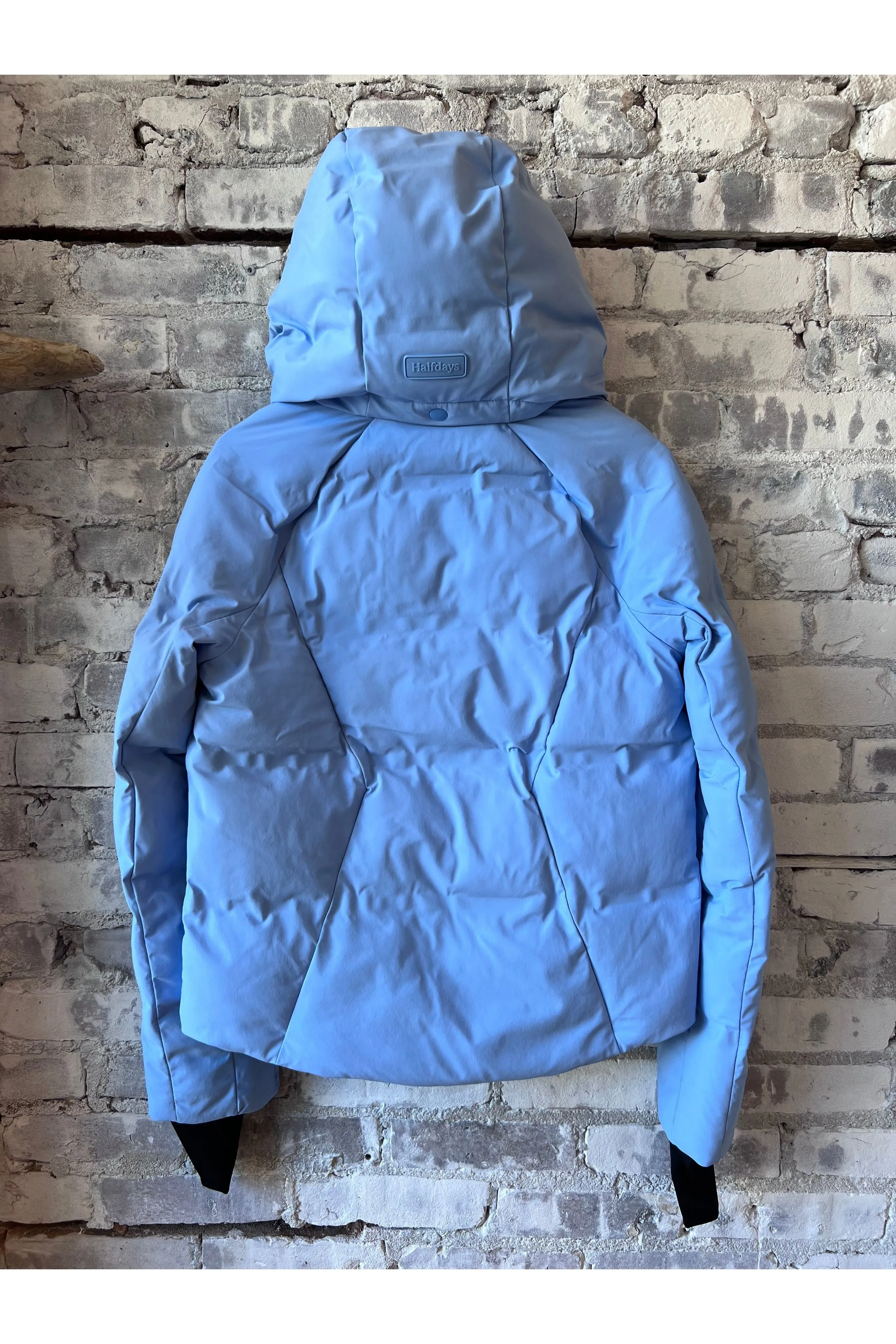 Georgie Puffer Jacket - Forget Me Not
