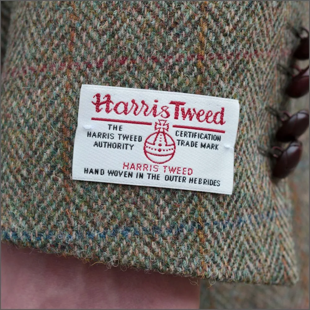 Harris Tweed Beige/Olive Herringbone Jacket*