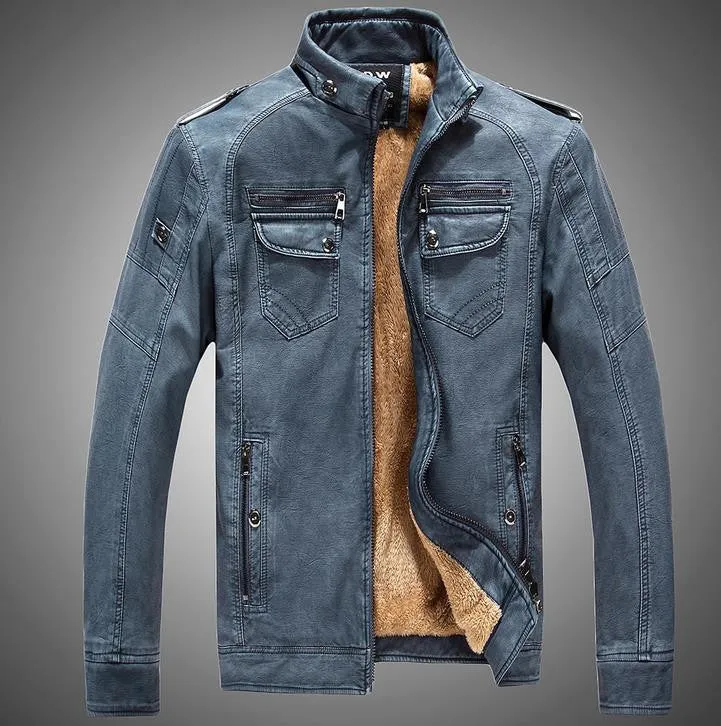 Hot ! High quality new winter fashion men's coat, men's jackets, men's leather jacket Overcoat free shipping