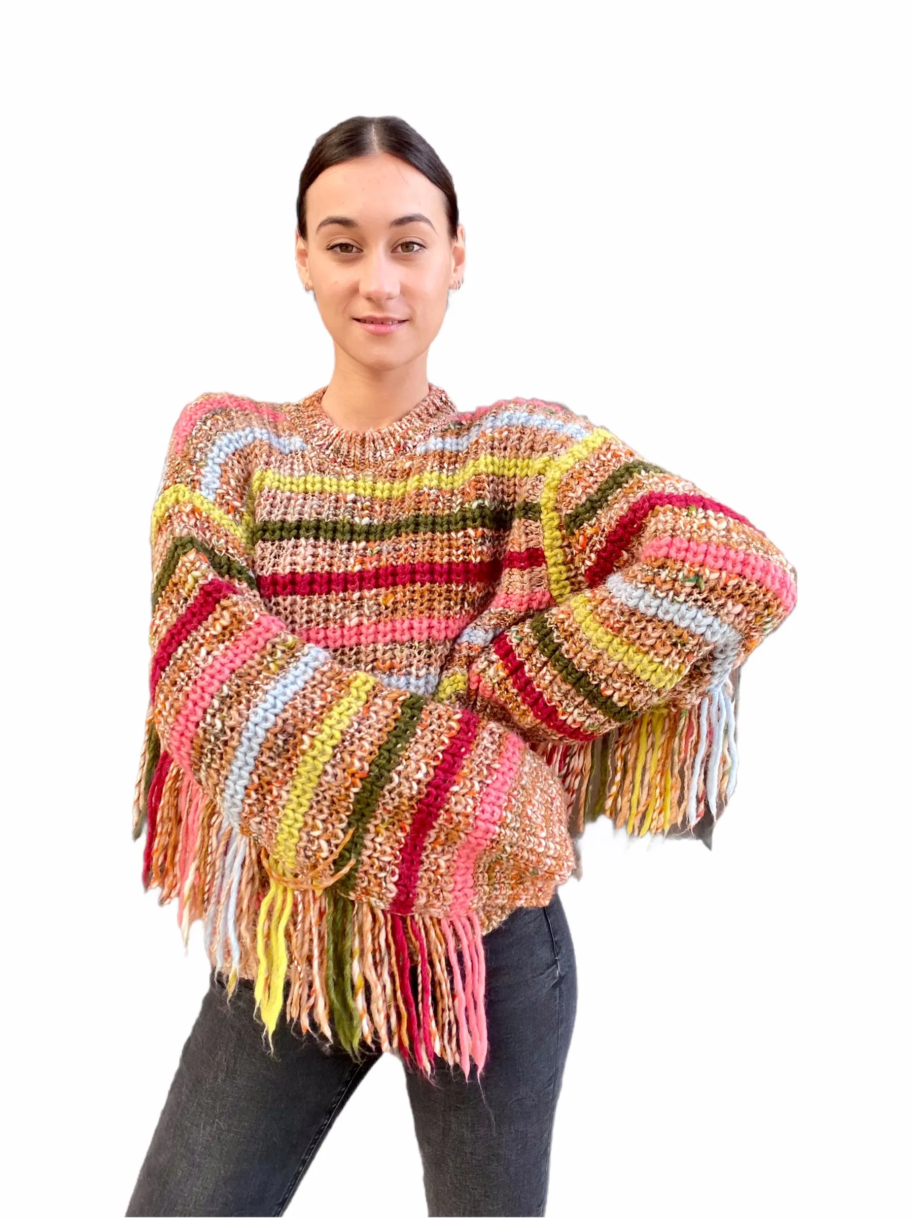 Kontatto multicolor pullover