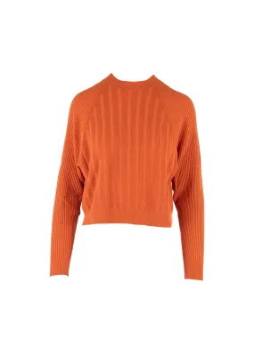 Kontatto orange pullover