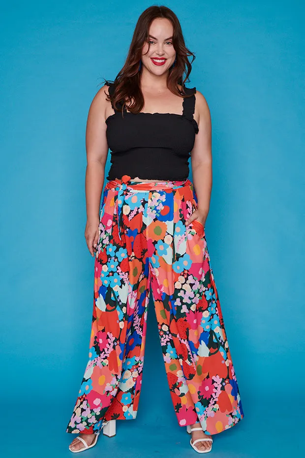 Loreta Strawberry Garden Pants