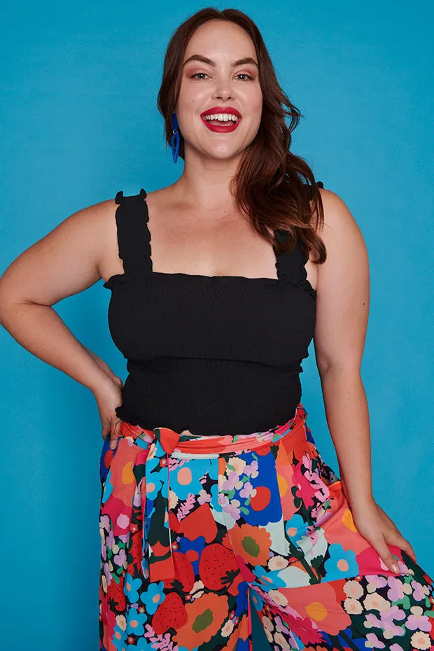 Loreta Strawberry Garden Pants