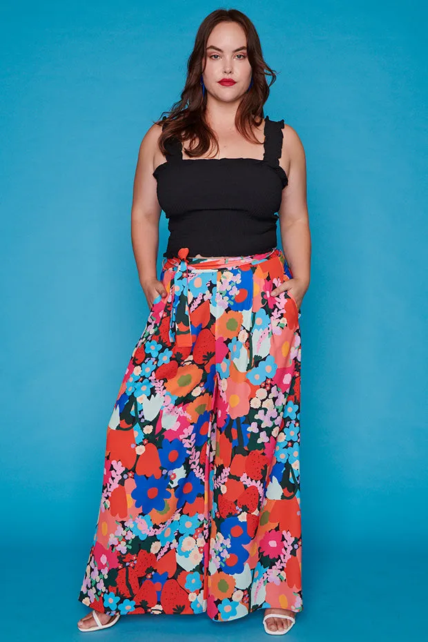 Loreta Strawberry Garden Pants