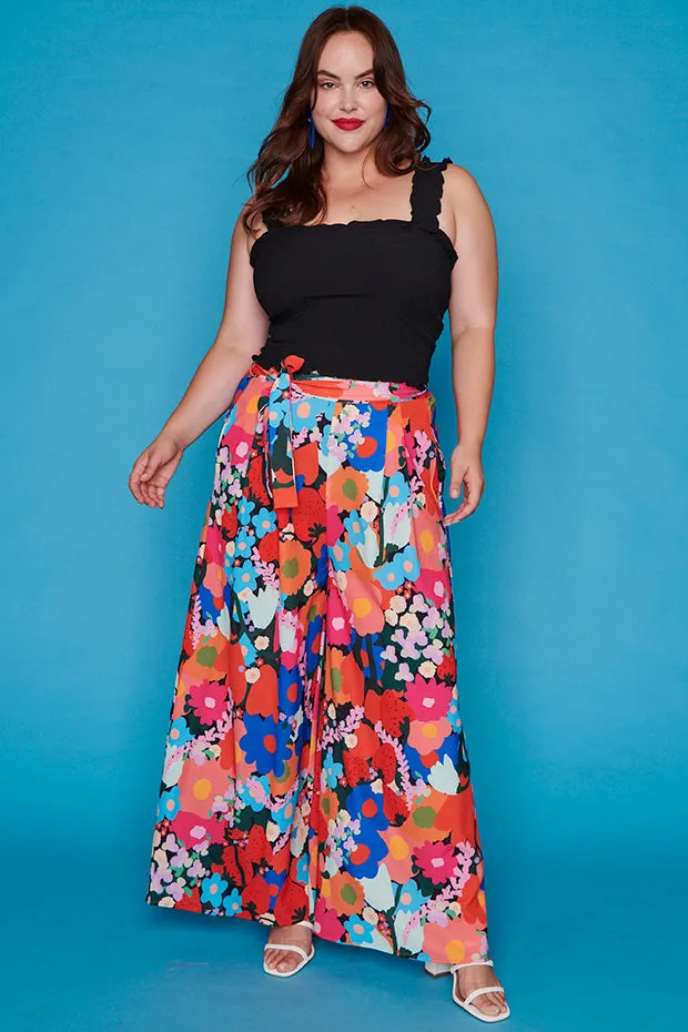 Loreta Strawberry Garden Pants
