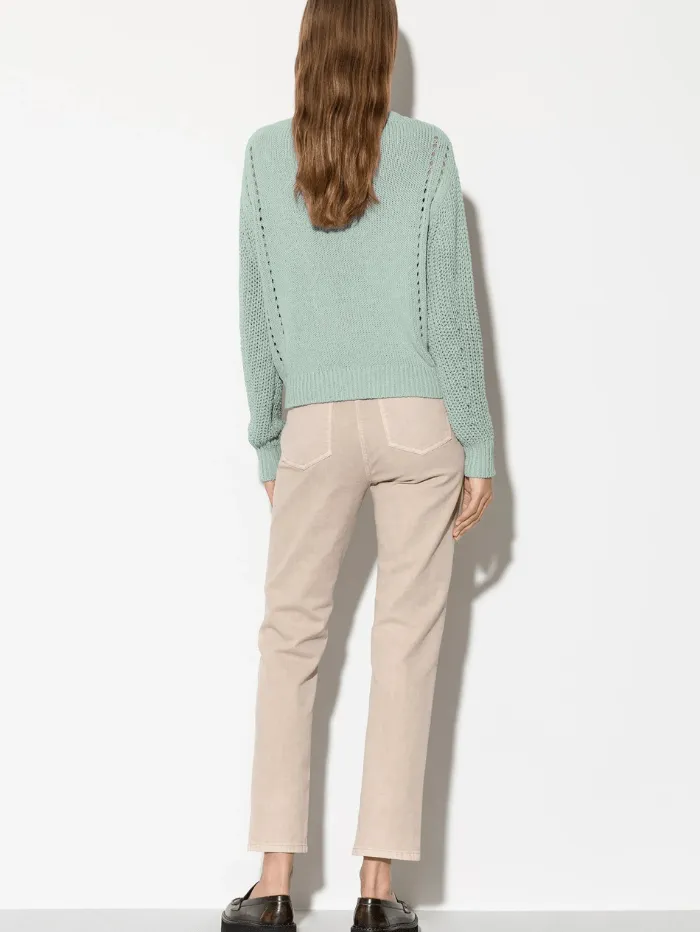 Luisa Cerano Authentic Straight Leg Denim Jeans In Cashew 698617 2198 Col 7232