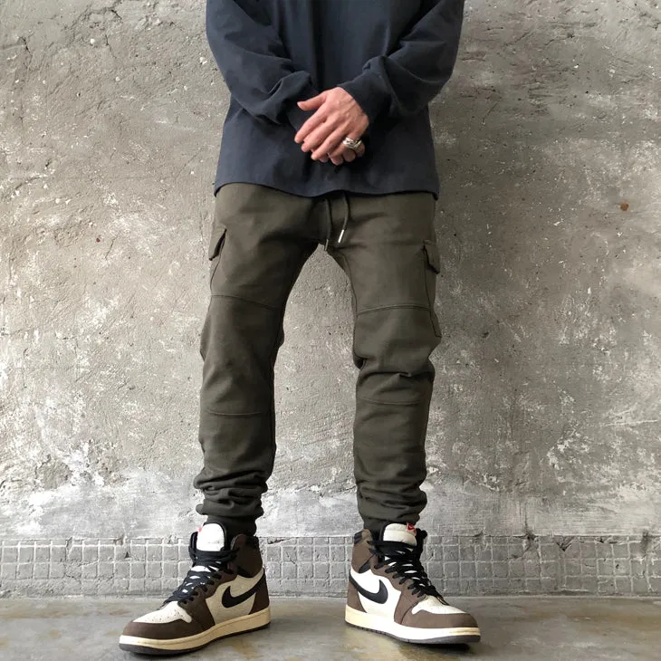 Men's Slim Fitted Side Pockets Trousers, Casual Pants Jogger