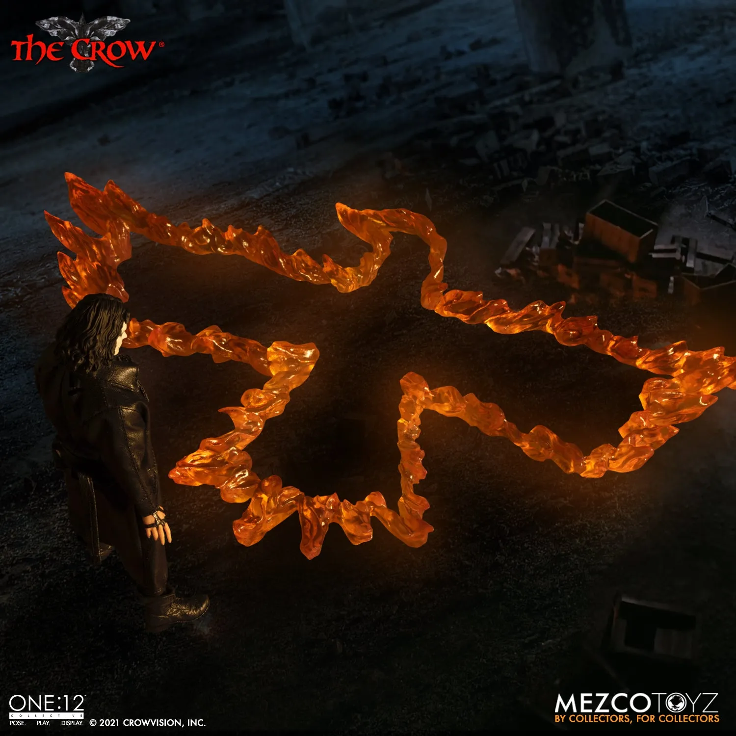 Mezco One 12 The Crow Action Figure