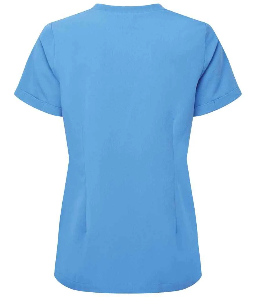 Onna by Premier Ladies Invincible Onna-Stretch Tunic | Ceil Blue