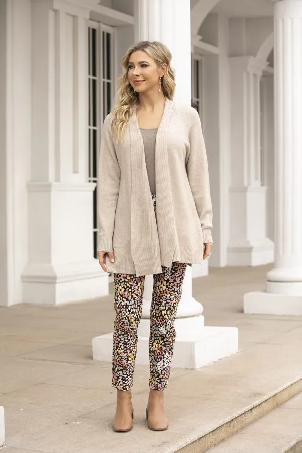 Orange by Fashion Village Sale, 826 Slit Fall Cardigan 50% Off Regular Price