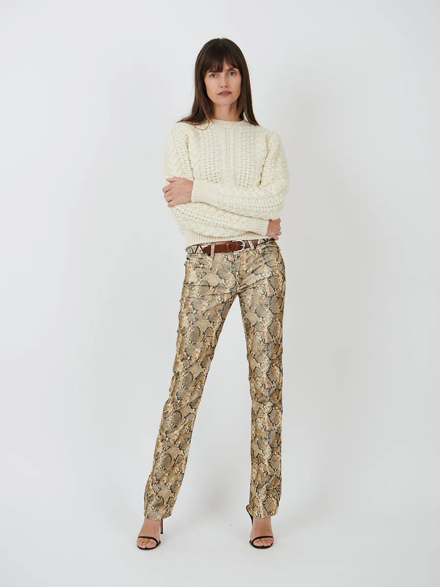 Otillia Pullover in Ecru