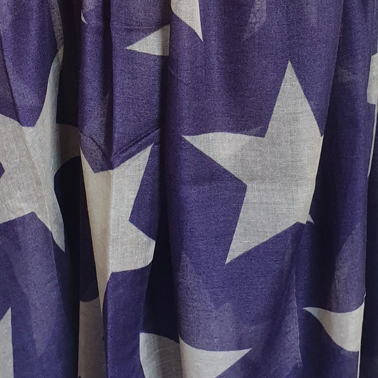 Purple Star Scarf