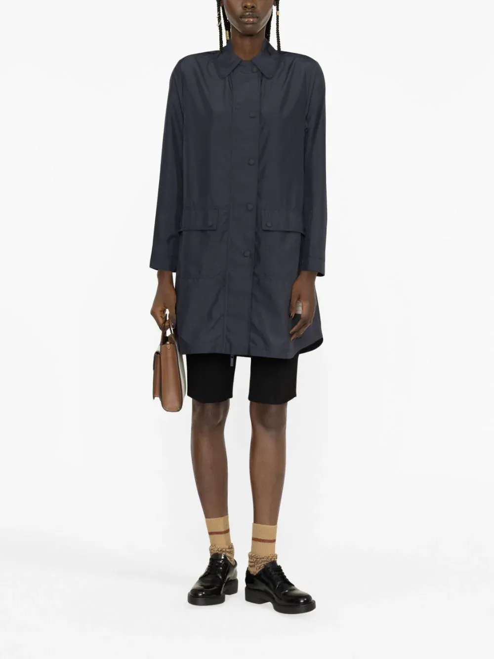 Round Collar Overcoat