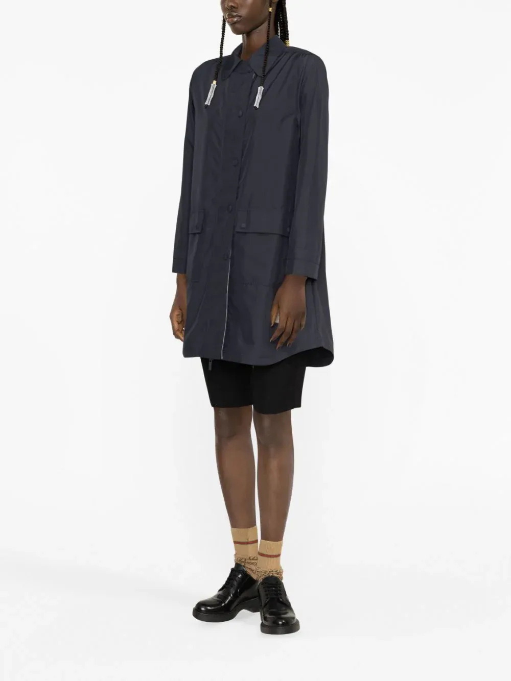 Round Collar Overcoat