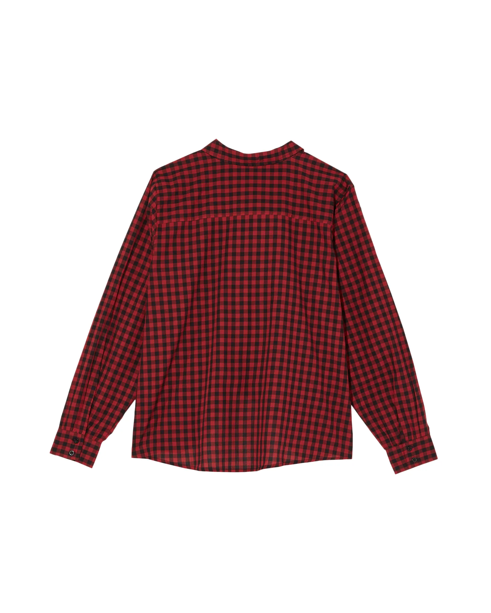 Spindle Checks Button Down | Red / Black