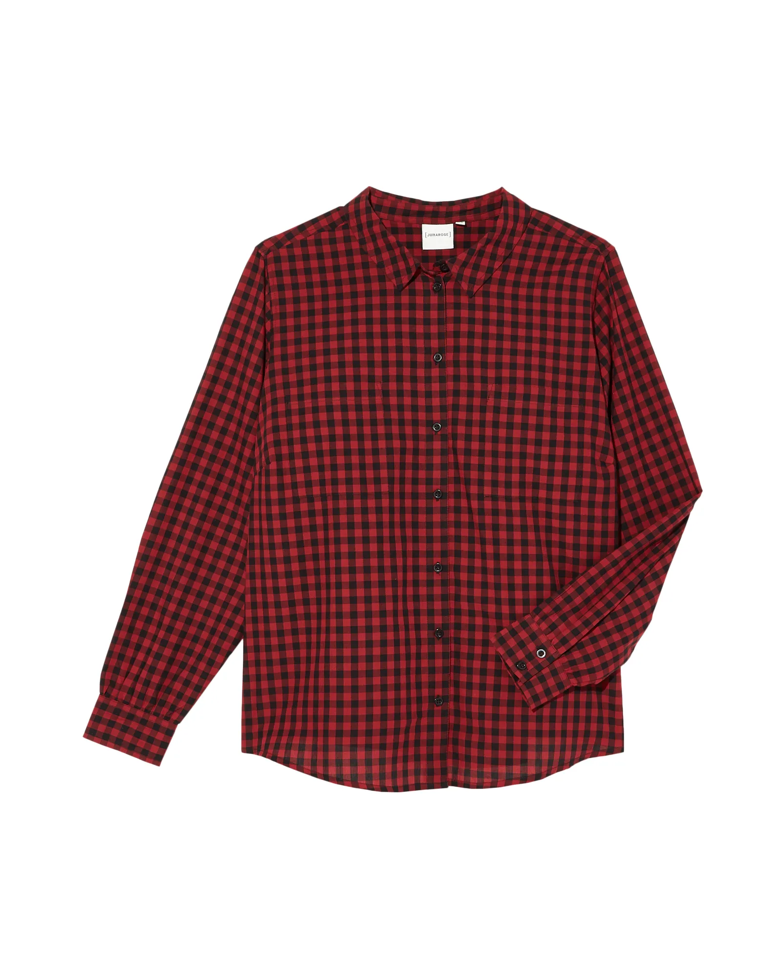 Spindle Checks Button Down | Red / Black