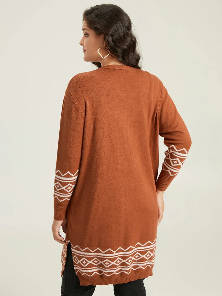 Supersoft Essentials Bandana Split Side Cardigan