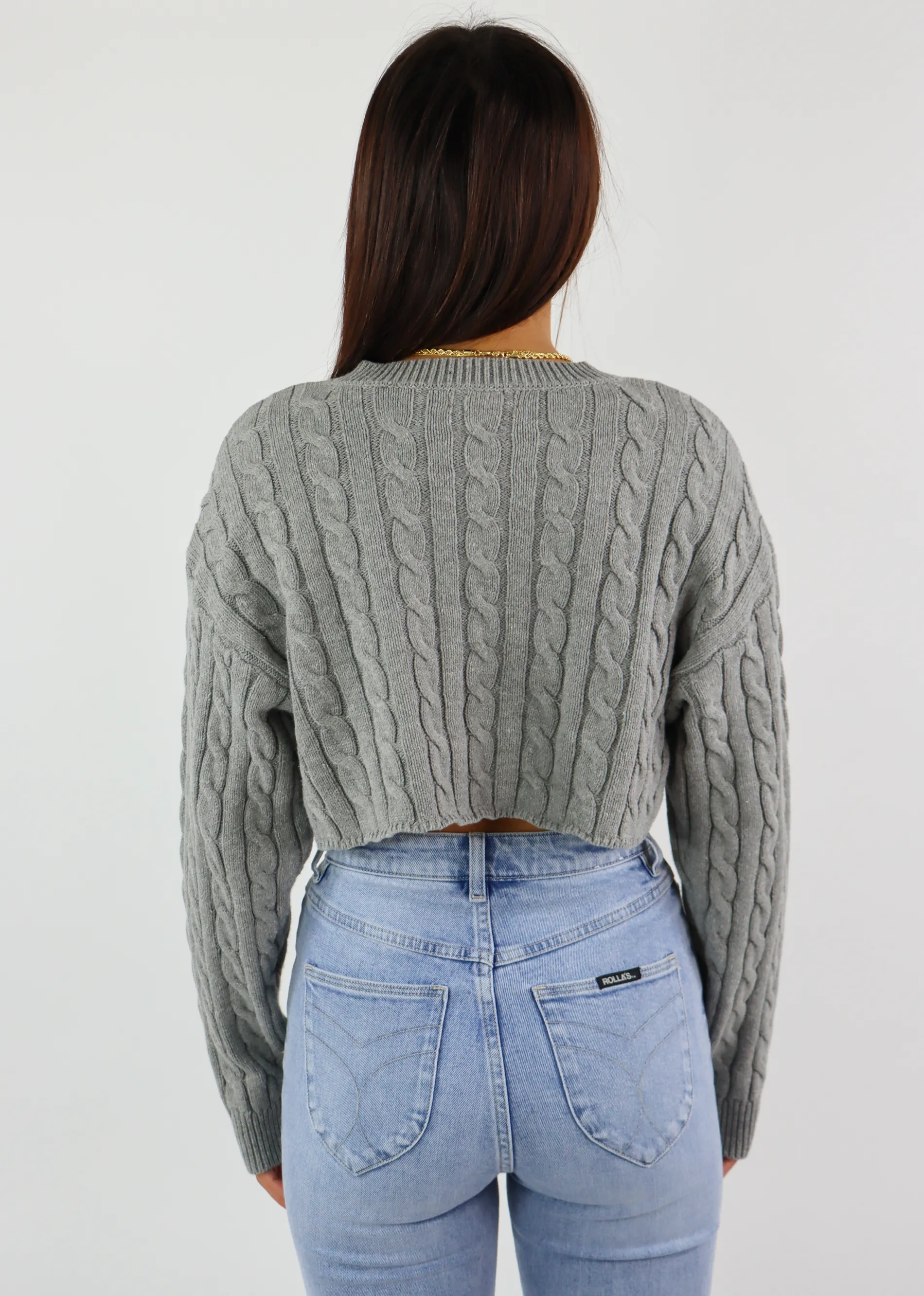 Surrender My Heart Sweater ★ Heather Grey