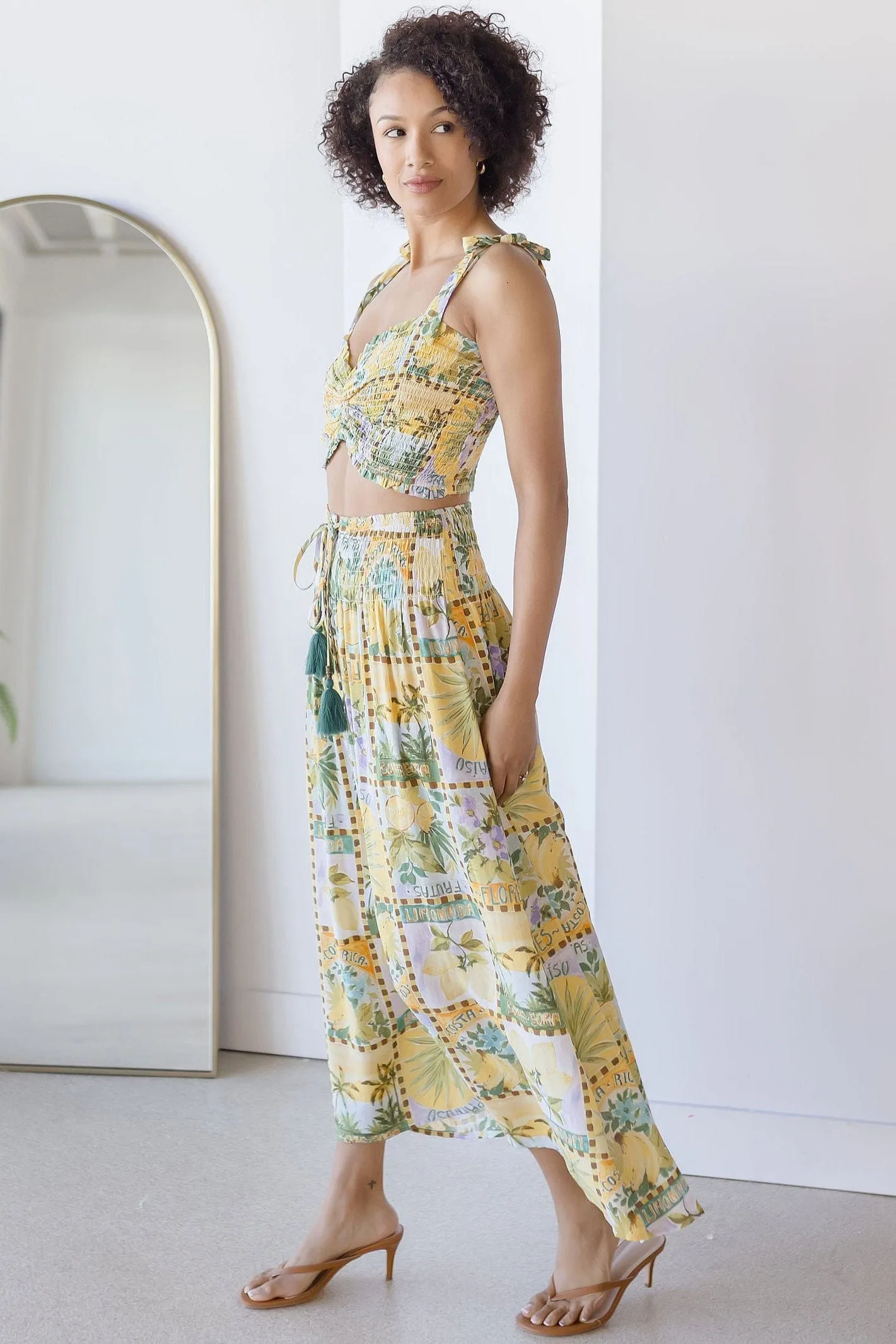Sweet Capri Maxi Skirt