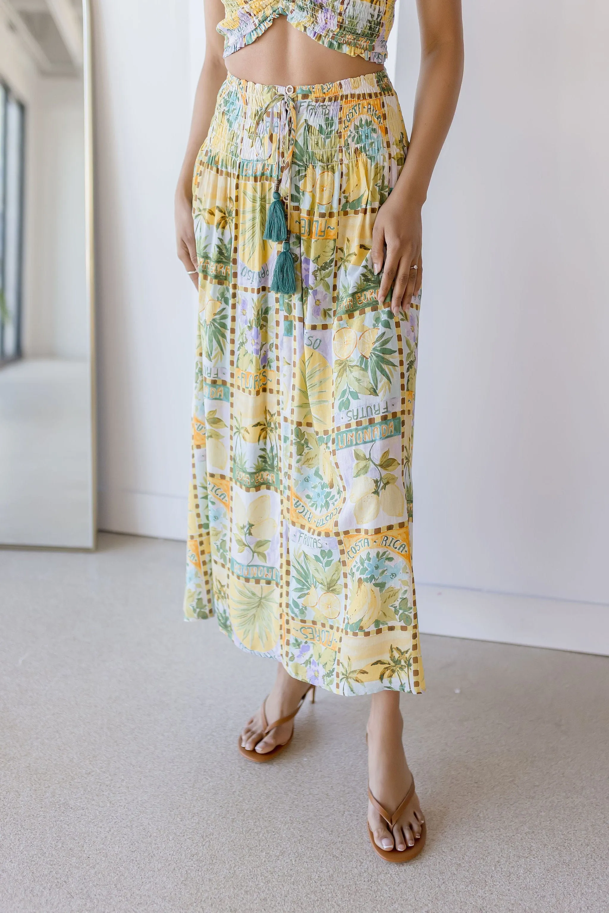 Sweet Capri Maxi Skirt
