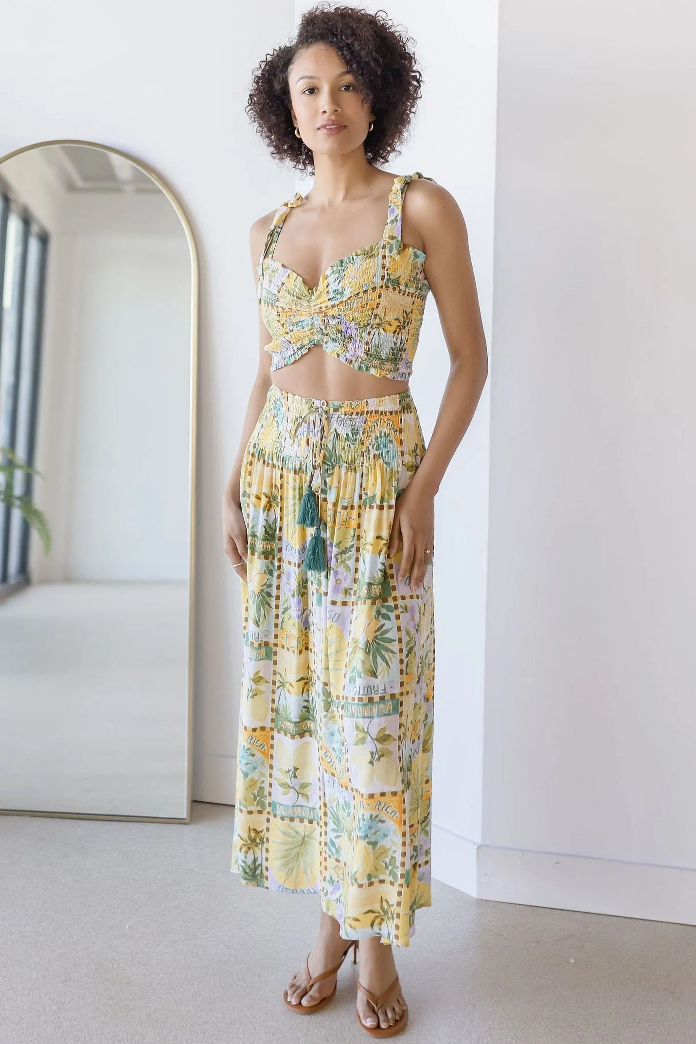 Sweet Capri Maxi Skirt