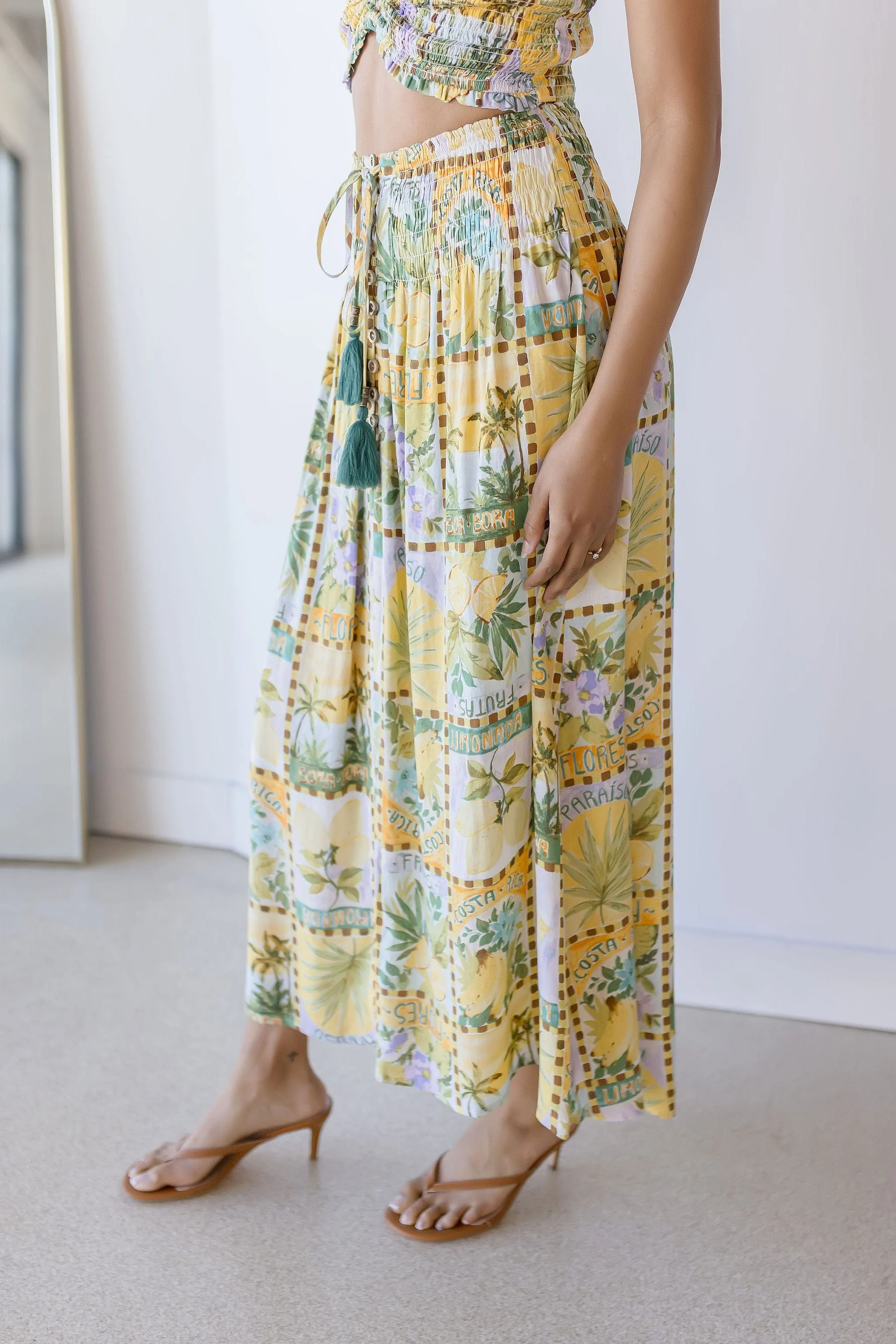 Sweet Capri Maxi Skirt