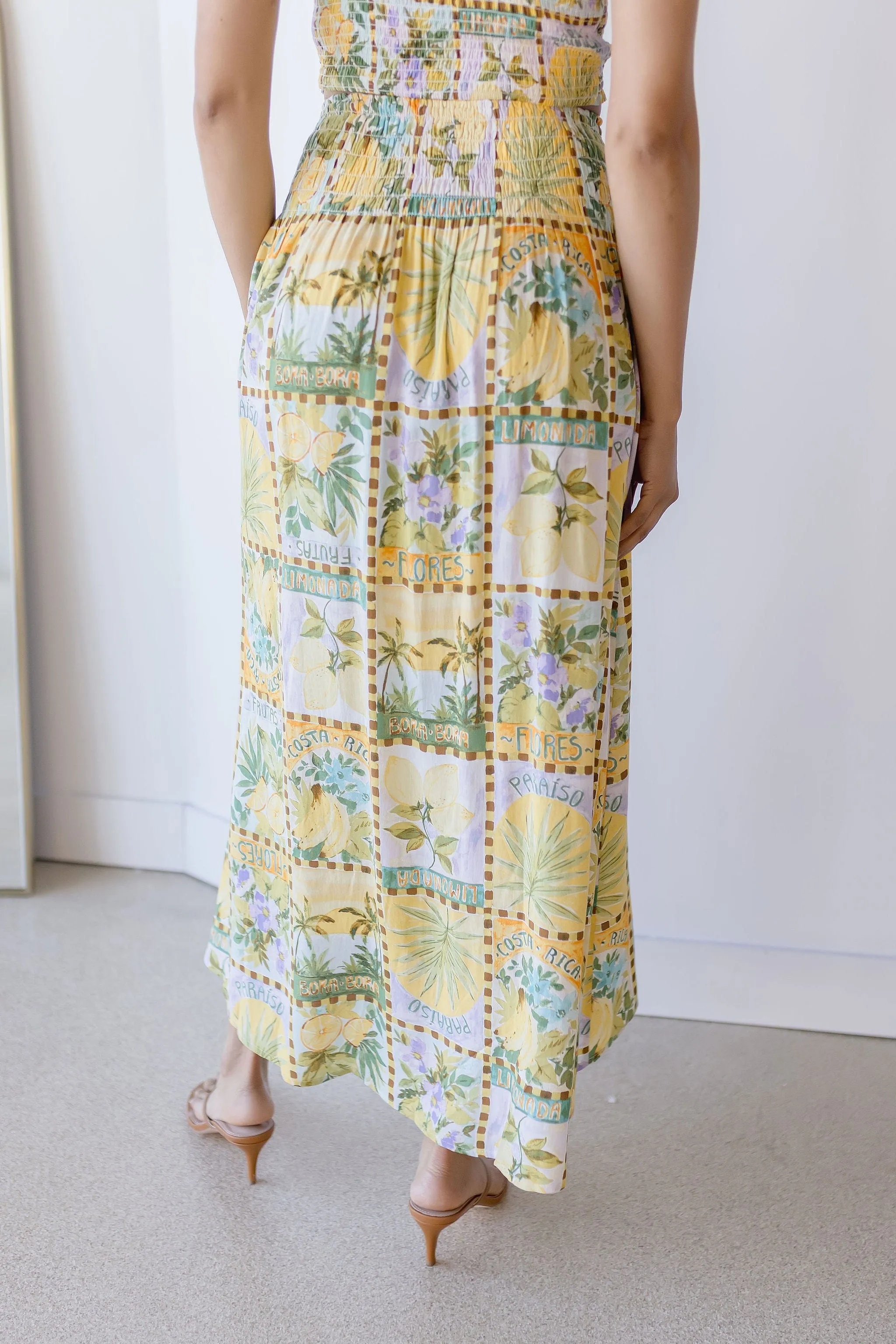 Sweet Capri Maxi Skirt