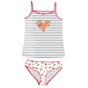 Thomas Cook Girls Anya Singlet & Underwear Pack Multi