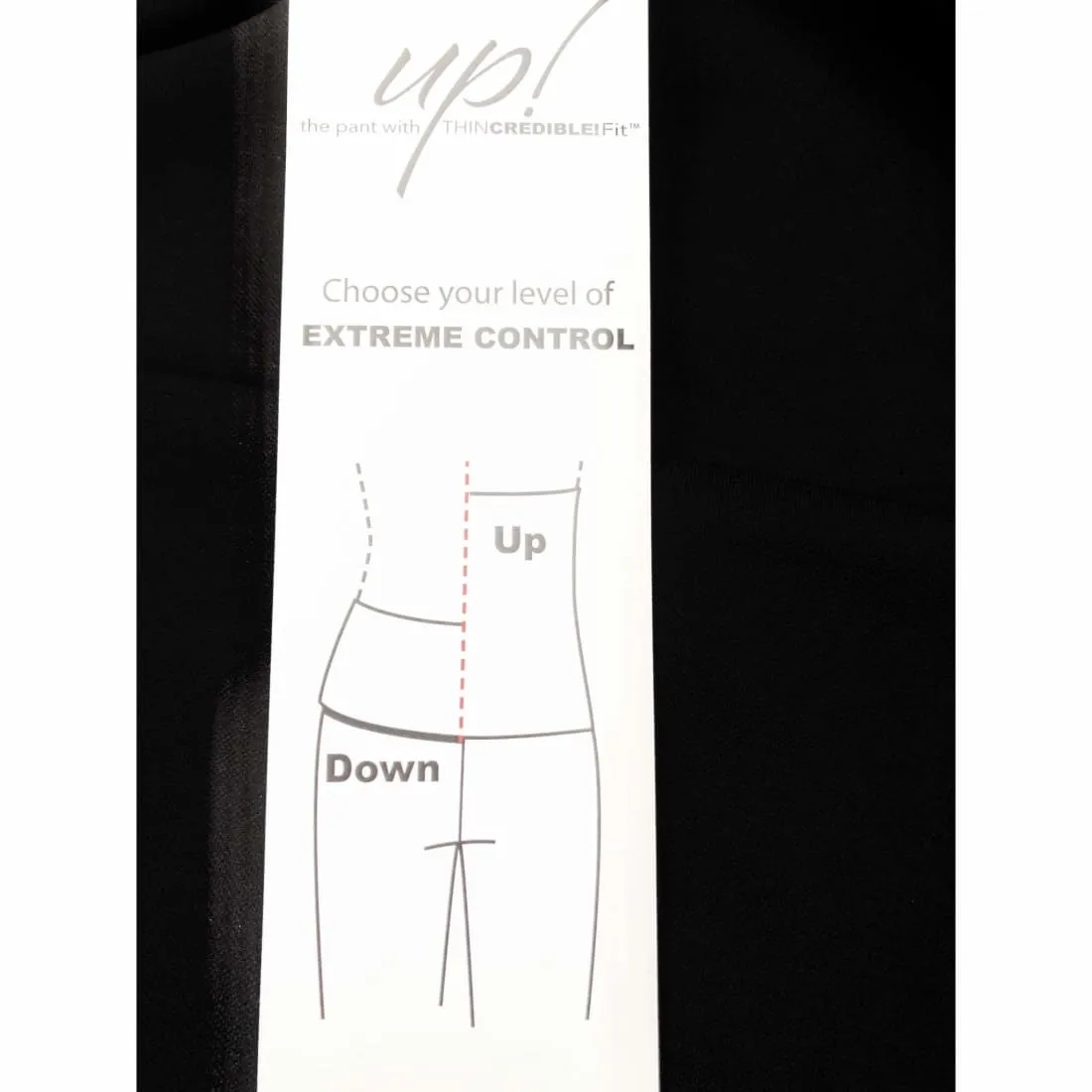 UP! Pants Women's Roma Slim Pants With Extreme Control Waist Band Style 66615