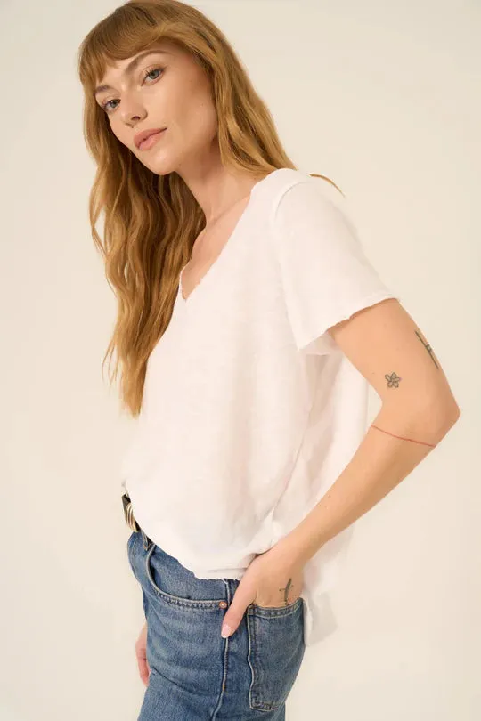 White Wearever Tee by Project Social T
