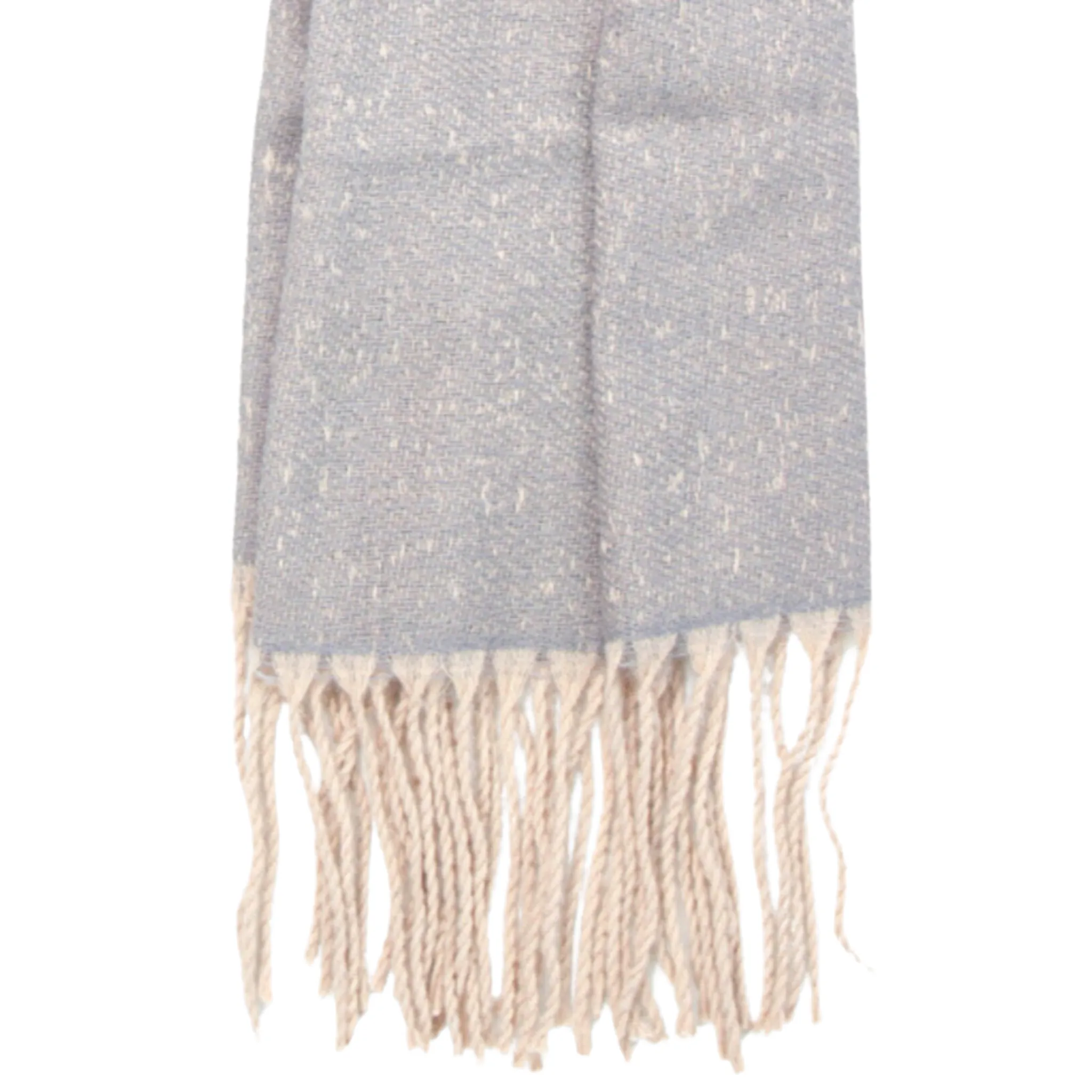 Zebra Print Scarf -  Grey